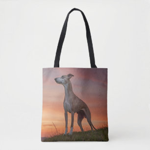 Tote Bag Whippet Elegant Épaule Fourre-tout