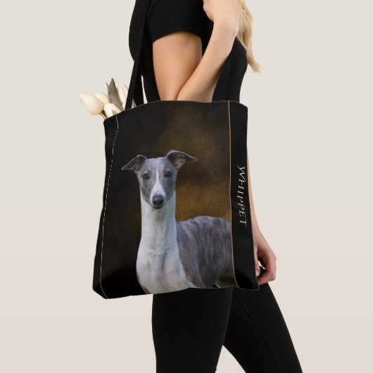 Tote Bag Whippet Fourre-tout (De près)