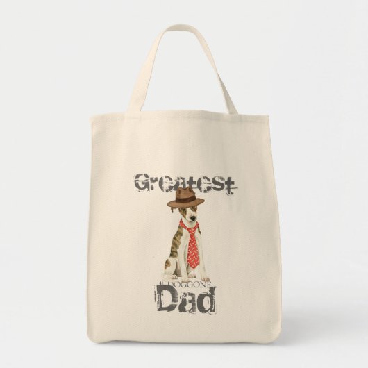 Tote Bag Whippet Papa (Devant)