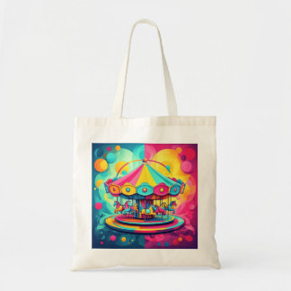 TOTE BAG " WHIRLLING WONDER "