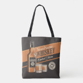 Tote Bag Whiskey Liquor Bottle Western Bar (Dos)