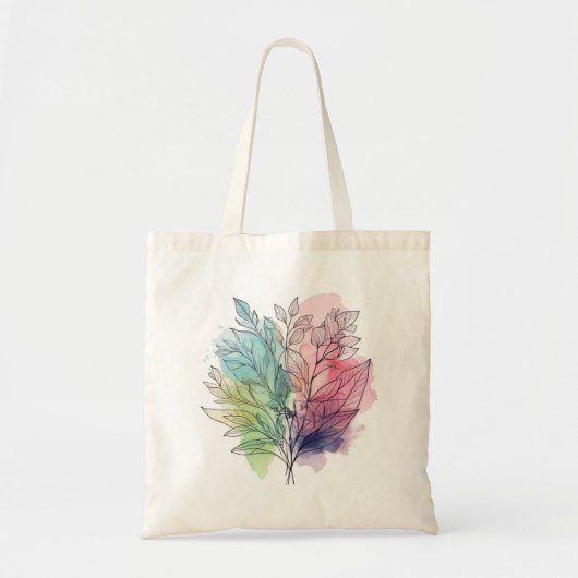 Tote Bag Whisper botanique (Devant)