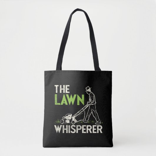 Tote Bag Whisperer de la pelouse (Devant)