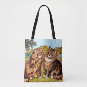 Tote Bag Whispering Cat, Louis Wain (Devant)