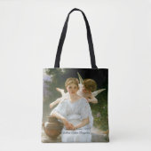 Tote Bag Whisperings of Love de Bouguereau (Devant)