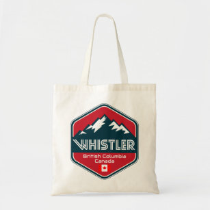 Tote Bag Whistler British Columbia Canada Design