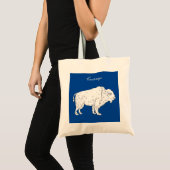 Tote Bag White Buffalo Thunder_cove (Devant (produit))
