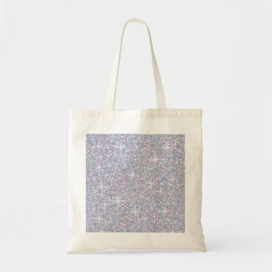 Tote Bag White iridescent brillant (Devant)
