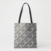 Tote Bag White Magnolia Flower Blossoms (Devant)