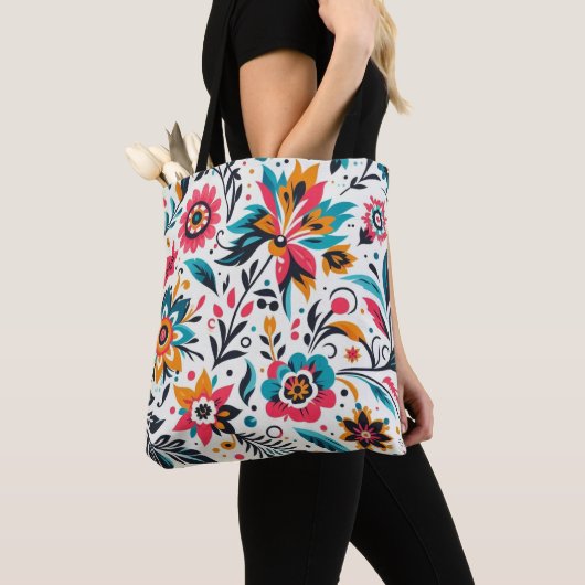 Tote Bag White mexican (De près)