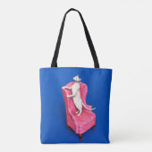 Tote Bag White oriental cat (Dos)