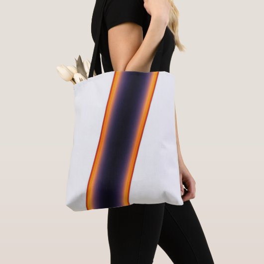 Tote Bag White Stripes (De près)
