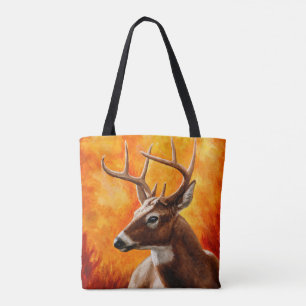 Tote Bag Whitetail Deer