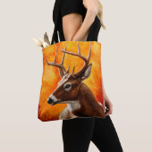 Tote Bag Whitetail Deer (De près)