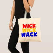 Tote Bag Wick Wick Wack (Devant (produit))