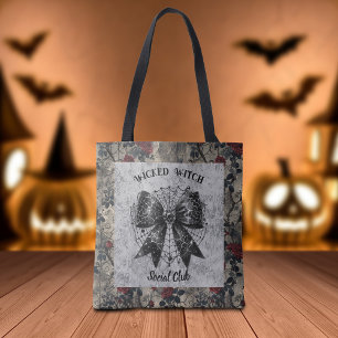 Tote Bag Wicked Witch Social Club Coquette