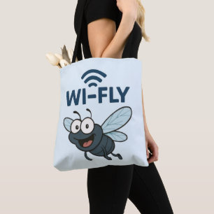 Tote Bag Wifi amusant