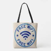 Tote Bag WiFi gratuit (Dos)