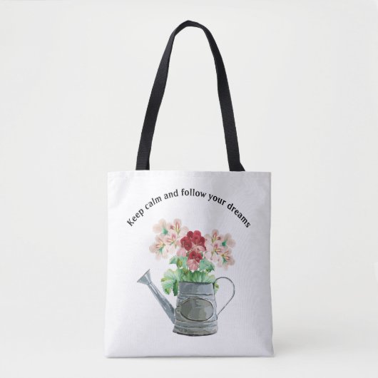Tote Bag Wild flower blooming (Devant)