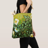 Tote Bag Wild Roses, famous painting par Van Gogh (De près)