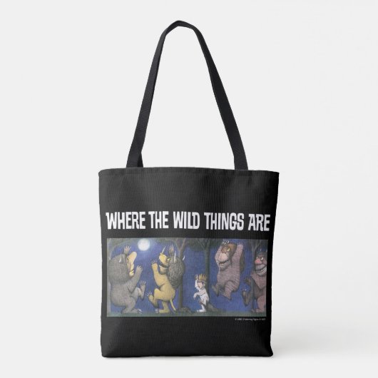 Tote Bag Wild Things and Max Dancing in Moonlight (Dos)