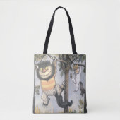 Tote Bag Wild Things and Max Swinging From Trees (Devant)