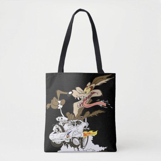 Tote Bag WILE E. COYOTE™ Pilote fou (Devant)