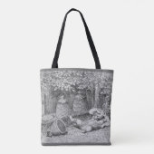 Tote Bag William H. Beard - Bear Stung by Bees (Dos)