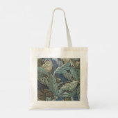 Tote Bag William Morris Acanthus Sage Fleur Floral Botaniqu (Dos)
