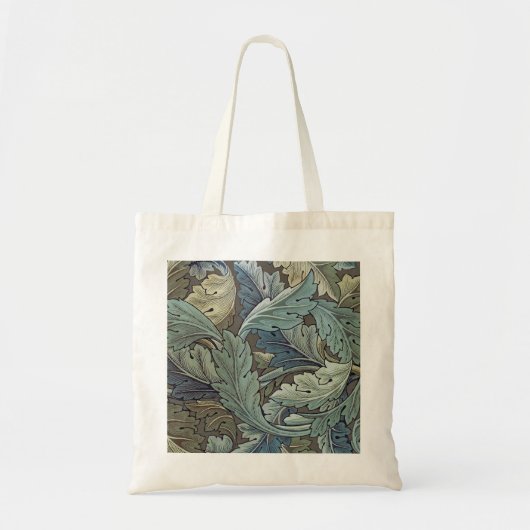 Tote Bag William Morris Acanthus Sage Fleur Floral Botaniqu (Devant)