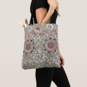 Tote Bag William Morris Corncocktail fond d'écran floral (De près)