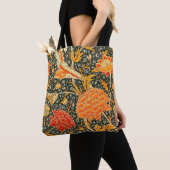 Tote Bag William Morris Cray Fond d'écran Motif (De près)