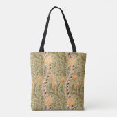 Tote Bag William Morris Daffodil Garden Flower Classic Bota (Dos)