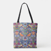 Tote Bag William Morris Fraise voleur célèbre tableau (Dos)