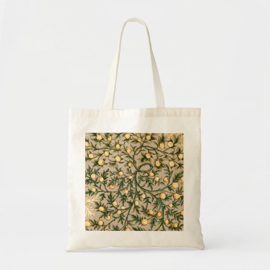 Tote Bag William Morris Fruit Floral Jardin Fleur Classique (Devant)