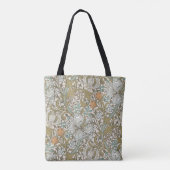 Tote Bag William Morris Golden Lily Blue Gold Classic (Dos)