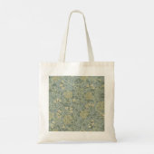 Tote Bag William Morris Jasmine Bleu Vert Art Botanique (Dos)