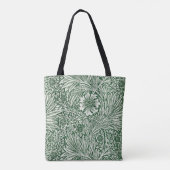 Tote Bag william morris marigold vert floral fleur (Dos)