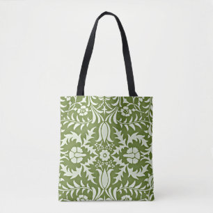 Tote Bag William Morris, motif floral vintage,