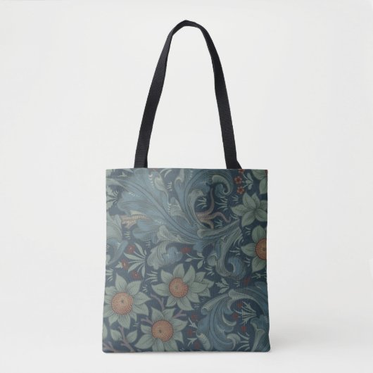 Tote Bag William Morris Orchard Art Motif (Devant)