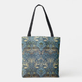 Tote Bag William Morris Peacock and Dragon Woven Design (Dos)