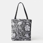 Tote Bag William Morris Vin de raisin noir blanc (Dos)