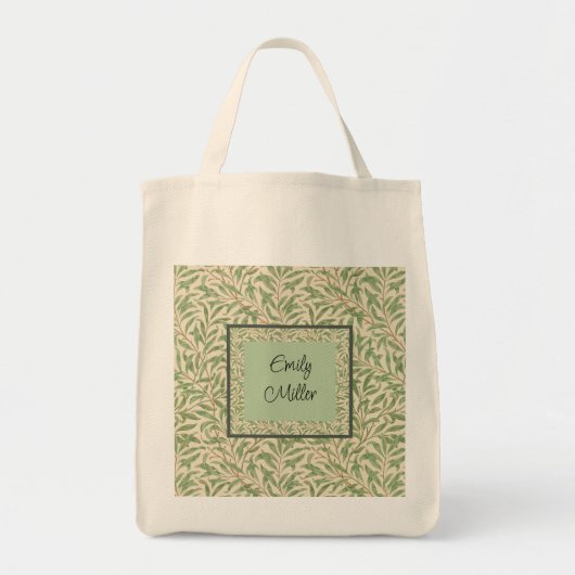 Tote Bag William Morris Willow Bough Garden Flower Classic (Devant)