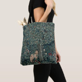 Tote Bag William Morris Woodland Tapestry Fox (De près)