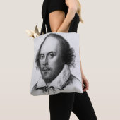 Tote Bag William Shakespeare Polyester Fourre-tout (De près)