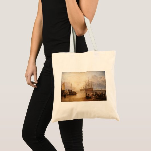 Tote Bag William Turner - Le Couchage Du Soleil À Travers L (Devant (produit))