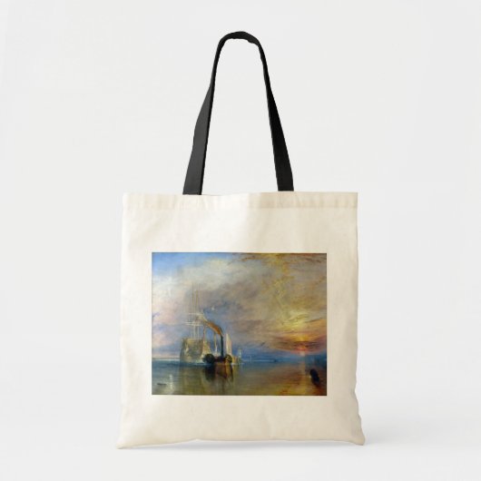 Tote Bag William Turner - Le Fighting Temeraire (Devant)