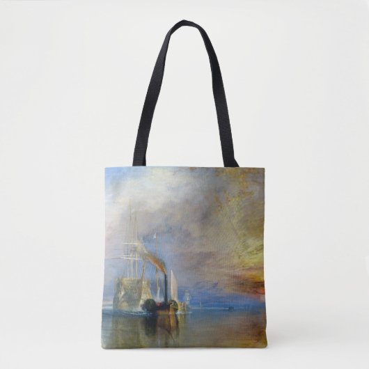Tote Bag William Turner - Le Fighting Temeraire (Devant)