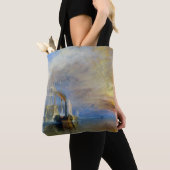 Tote Bag William Turner - Le Fighting Temeraire (De près)