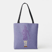 Tote Bag Willy Wonka Citation Silhouette (Dos)